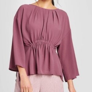 Elegant Mauve Women's Top
